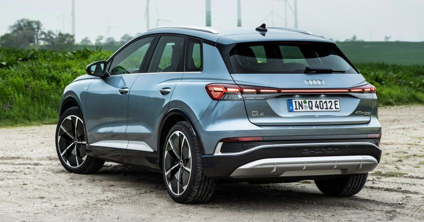 Audi Q4 e-tron gains new AWD, long-range variants in Europe – up to 265 PS and 534 km; from RM249k Image #1324956