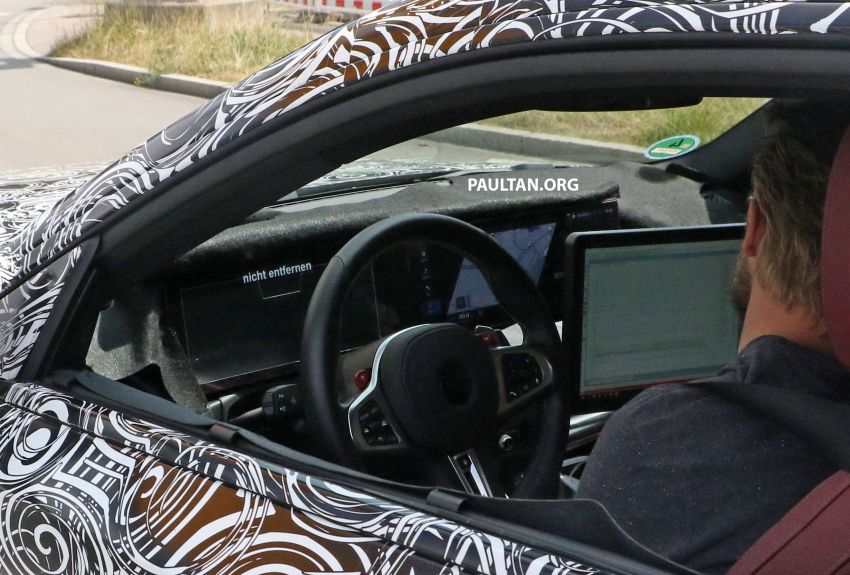 SPYSHOTS: G87 BMW M2 seen on test, with interior 1320029