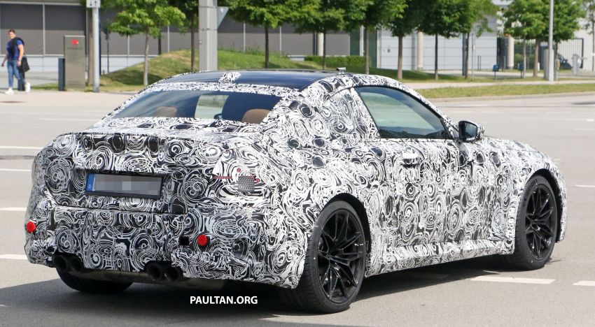 SPYSHOTS: G87 BMW M2 seen on test, with interior 1320043