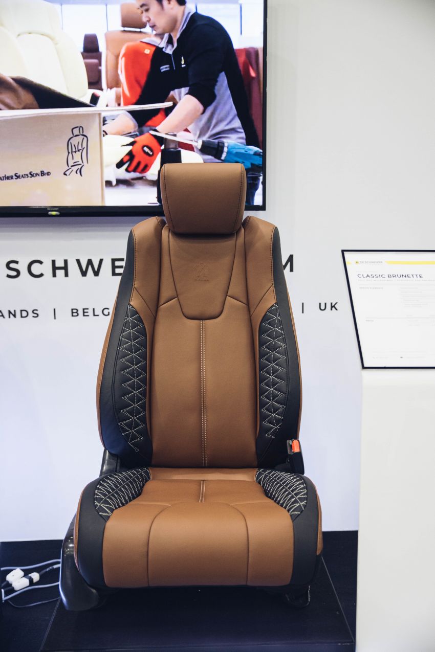 Create your own leather seat upholstery design with DK SCHWEIZER – premium Italian hide, from RM1,400! 1321031