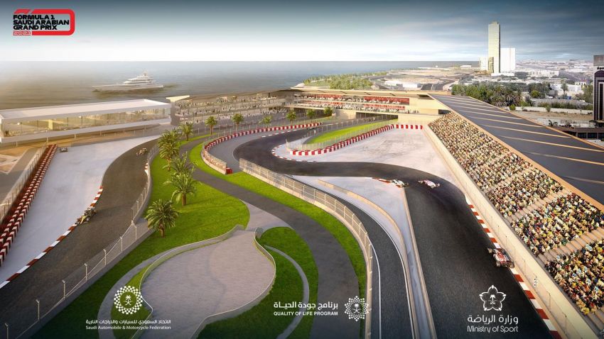 2021 Formula 1 Saudi Arabian GP – 6.175 km Jeddah Corniche Circuit is F1’s longest, fastest street course 1318114