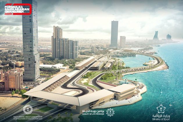 2021 Formula 1 Saudi Arabian GP – 6.175 km Jeddah Corniche Circuit is F1’s longest, fastest street course
