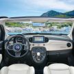 Fiat 500X Yachting gets full-length fabric sunroof to celebrate <em>la dolce vita</em> – 500C Yachting also revealed