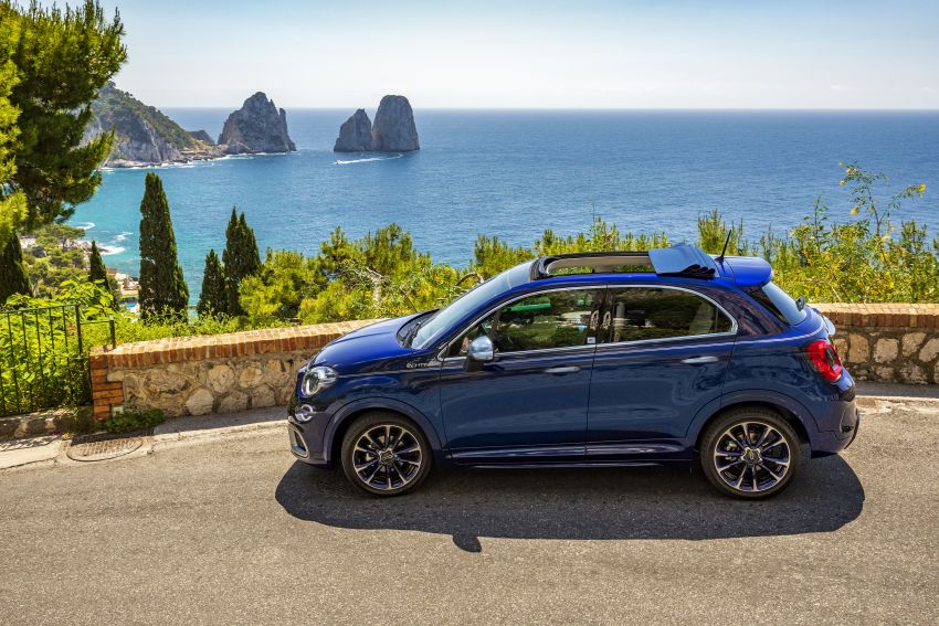 Fiat 500X Yachting gets full-length fabric sunroof to celebrate <em>la dolce vita</em> – 500C Yachting also revealed 1314549