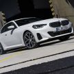 G42 BMW 2 Series Coupé debuts – 2.0 litre petrol and diesel engines; 3.0L M240i xDrive with 374 hp/500 Nm