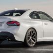 G42 BMW 2 Series Coupé debuts – 2.0 litre petrol and diesel engines; 3.0L M240i xDrive with 374 hp/500 Nm