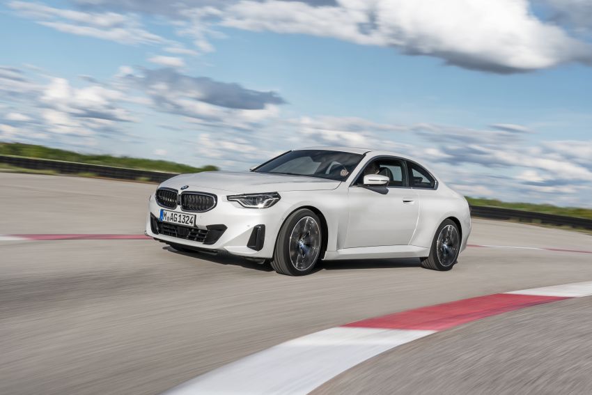 G42 BMW 2 Series Coupé debuts – 2.0 litre petrol and diesel engines; 3.0L M240i xDrive with 374 hp/500 Nm 1316514