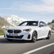 G42 BMW 2 Series Coupé debuts – 2.0 litre petrol and diesel engines; 3.0L M240i xDrive with 374 hp/500 Nm