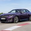 G42 BMW 2 Series Coupé debuts – 2.0 litre petrol and diesel engines; 3.0L M240i xDrive with 374 hp/500 Nm