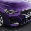 G42 BMW 2 Series Coupé debuts – 2.0 litre petrol and diesel engines; 3.0L M240i xDrive with 374 hp/500 Nm