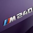 BMW 2 Series Coupe G42 diperkenal – tiga pilihan enjin, M240i xDrive mampu hasilkan 374 hp, 500 Nm