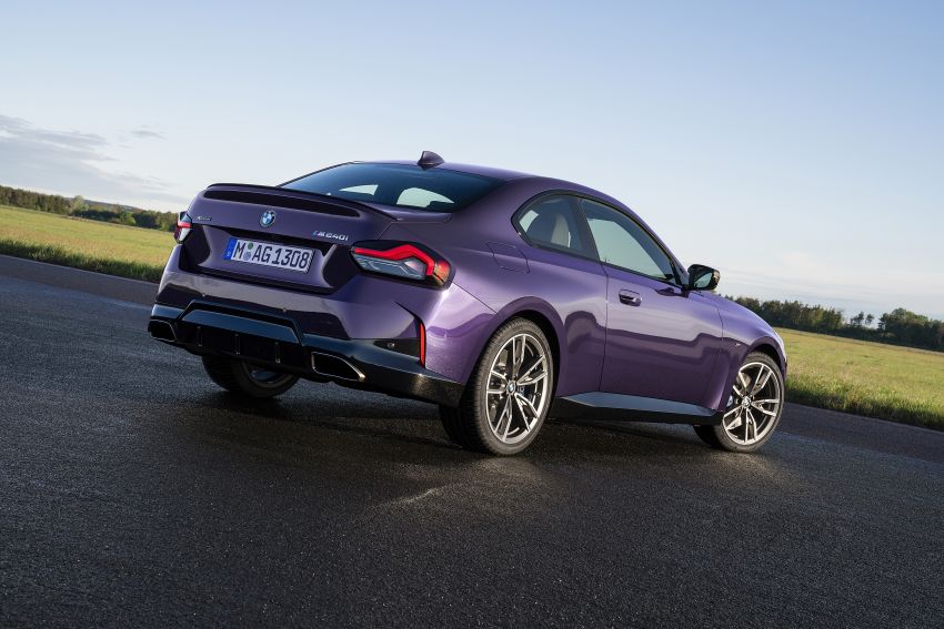 G42 BMW 2 Series Coupé debuts – 2.0 litre petrol and diesel engines; 3.0L M240i xDrive with 374 hp/500 Nm 1316396