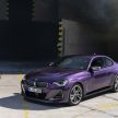 G42 BMW 2 Series Coupé debuts – 2.0 litre petrol and diesel engines; 3.0L M240i xDrive with 374 hp/500 Nm
