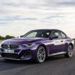 G42 BMW 2 Series Coupé debuts – 2.0 litre petrol and diesel engines; 3.0L M240i xDrive with 374 hp/500 Nm