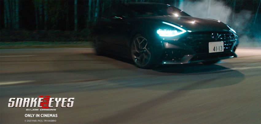 Hyundai Sonata N Line stars in <em>Snake Eyes: G.I. Joe Origins</em>, movie special edition model for US and Korea 1316895