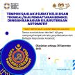 JPJ lanjut tempoh perbaharui lesen memandu, plat nombor, ujian Puspakom dan proses tukar hak milik