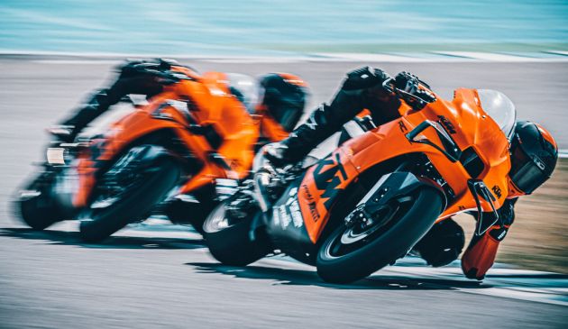 KTM RC 8C – keluaran terhad 100 unit, kegunaan litar