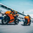 KTM RC 8C – keluaran terhad 100 unit, kegunaan litar