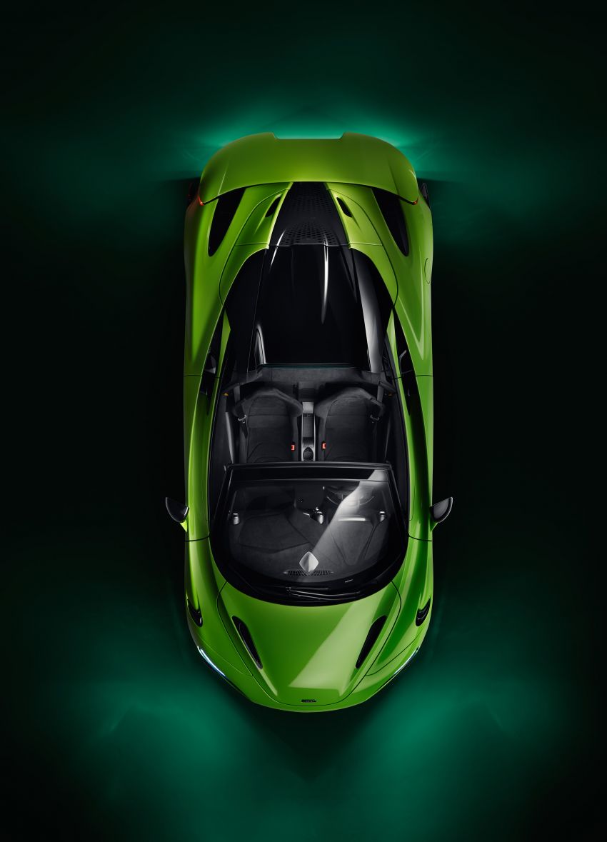 McLaren 765LT Spider debuts with 765 PS and 800 Nm – limited to 765 units; 0-100 km/h in 2.8 seconds 1323863