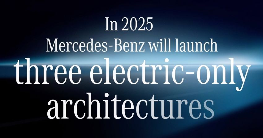 Mercedes-Benz to launch three dedicated all-electric platforms from 2025 – MB.EA, AMG.EA and VAN.EA 1322444