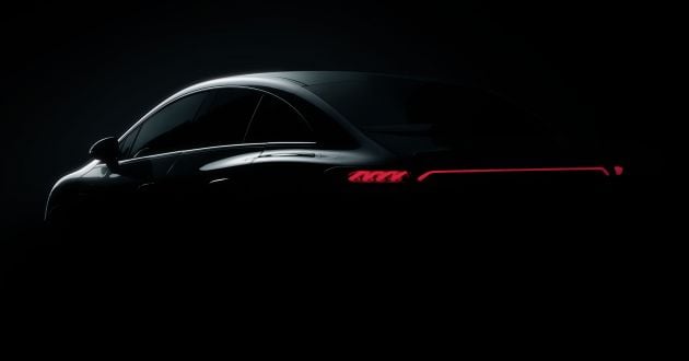 Mercedes-Benz EQE dalam teaser – akan didedah September nanti bersama EV AMG dan Maybach