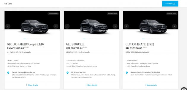 Mercedes-Benz Malaysia launches virtual showroom with dynamic count of stock available at dealerships