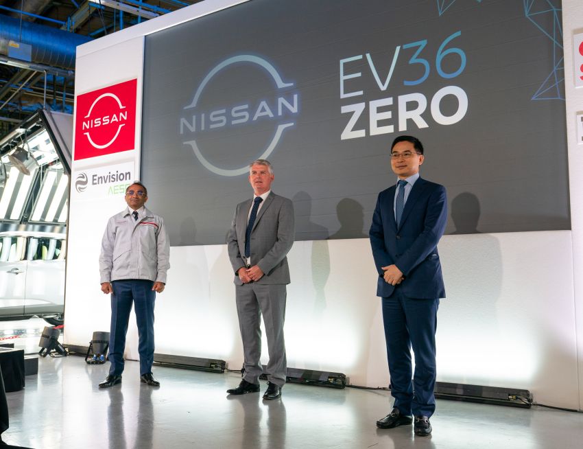 Nissan EV36Zero plan revealed – all-new EV crossover teased; EV production hub to be built in Sunderland 1314518