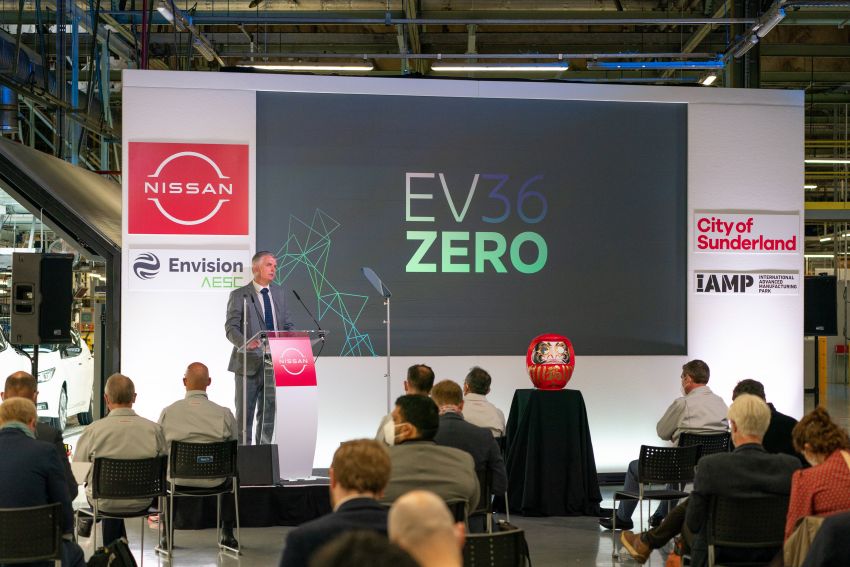 Nissan EV36Zero plan revealed – all-new EV crossover teased; EV production hub to be built in Sunderland 1314529