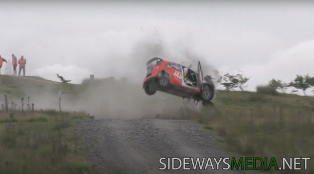 VIDEO: Proton Iriz R5 Oliver Mellors kemalangan, berputar di udara dalam rali Nicky Grist Stages 2021