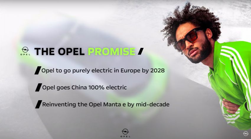 Opel Manta akan kembali sebagai SUV Coupe EV tengah dekad ini, jadi jenama elektrik penuh pada 2028 1317612