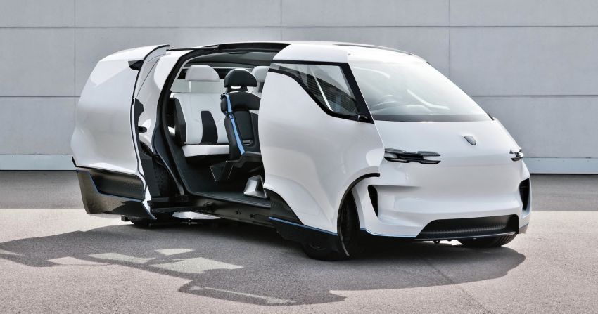 Porsche Renndienst pamer rekaan dalaman futuristik 1323411