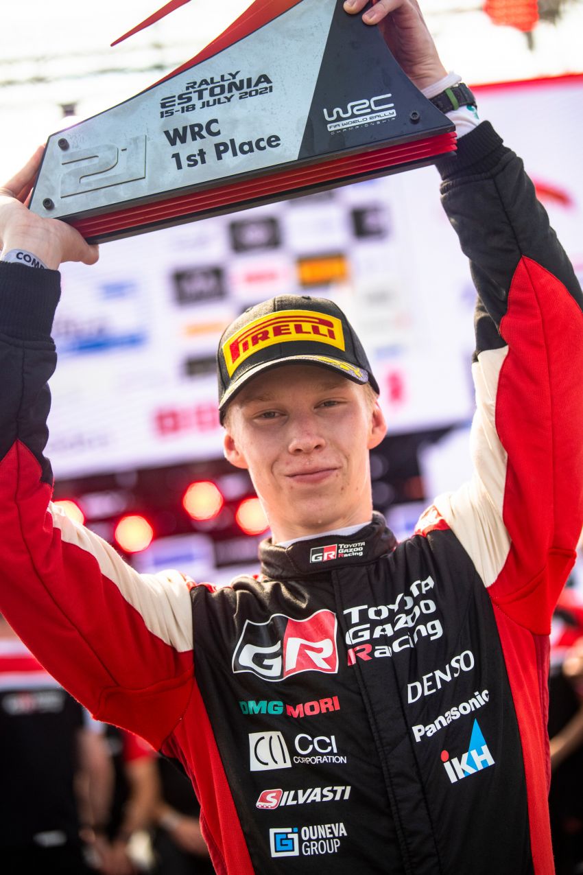 Kalle Rovanpera pemenang WRC paling muda dalam sejarah, menang Rali Estonia pada umur 20 tahun 1320528
