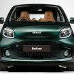 smart EQ fortwo 2021 Racing Green Edition ditunjuk