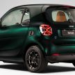 smart EQ fortwo 2021 Racing Green Edition ditunjuk