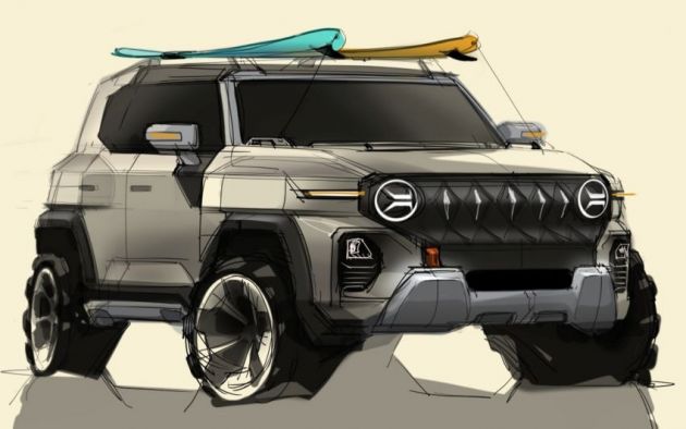 SsangYong tunjuk <em>teaser</em> rekaan ala Jeep bagi X200