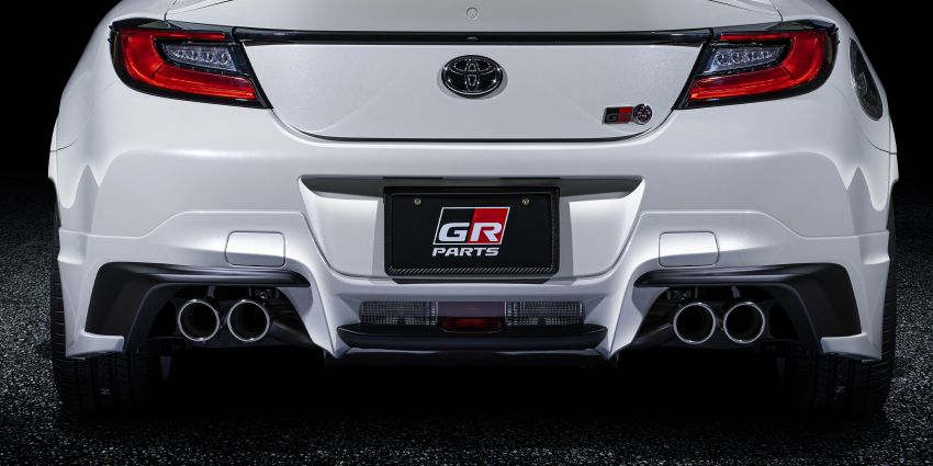 Toyota GR86 gets GR Parts bodykit, suspension, wheels and brakes; GR Parts Concept also shown 1325082