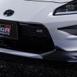 Toyota GR86 gets GR Parts bodykit, suspension, wheels and brakes; GR Parts Concept also shown