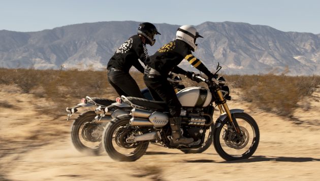 Triumph gets dirty with new off-road race motorcycles