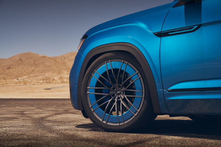 Volkswagen Atlas Cross Sport GT Concept revealed – 300 hp SUV, coilover suspension, Kingfisher Blue 1322619