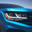 Volkswagen Atlas Cross Sport GT Concept revealed – 300 hp SUV, coilover suspension, Kingfisher Blue