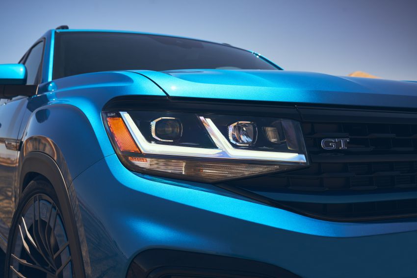 Volkswagen Atlas Cross Sport GT Concept revealed – 300 hp SUV, coilover suspension, Kingfisher Blue 1322629