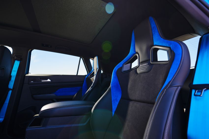 Volkswagen Atlas Cross Sport GT Concept revealed – 300 hp SUV, coilover suspension, Kingfisher Blue 1322639