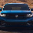 Volkswagen Atlas Cross Sport GT Concept revealed – 300 hp SUV, coilover suspension, Kingfisher Blue