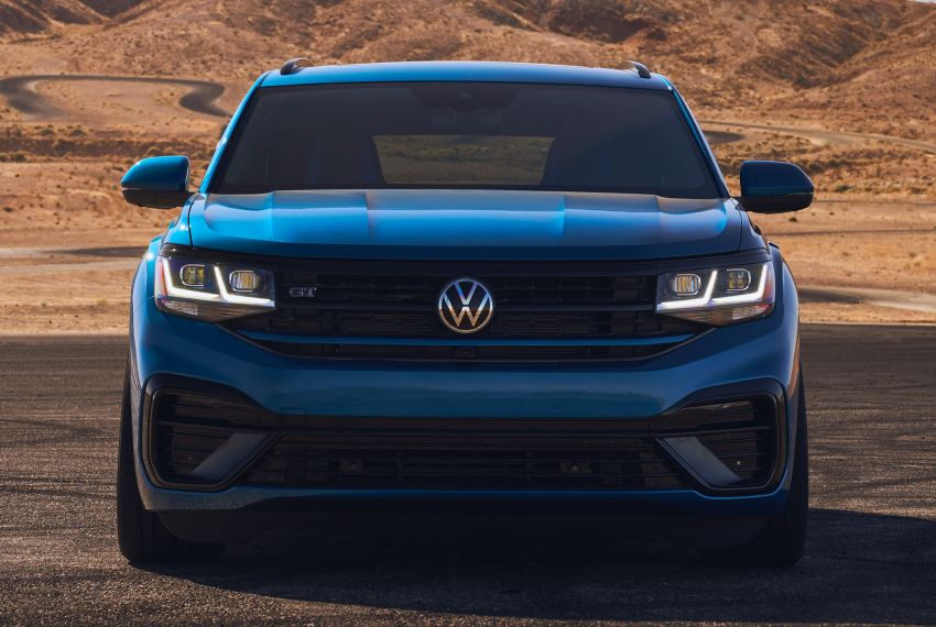 Volkswagen Atlas Cross Sport GT Concept revealed – 300 hp SUV, coilover suspension, Kingfisher Blue Image #1322613