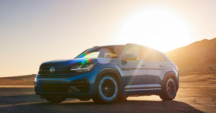 Volkswagen Atlas Cross Sport GT Concept revealed – 300 hp SUV, coilover suspension, Kingfisher Blue Image #1322614