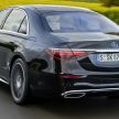 W223 Mercedes-Benz S580e on sale in Europe – 510 PS from 3.0L PHEV straight-six, 100 km electric range