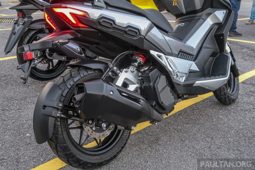 2021 WMoto Xtreme 150i scooter Malaysian launch, priced at RM9,588, ABS, 5-Star MIROS MyMAP rating Image #1317748