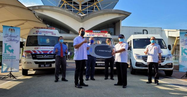 Weststar introduces negative pressure ambulance based on Maxus V80 for transport of Covid-19 patients
