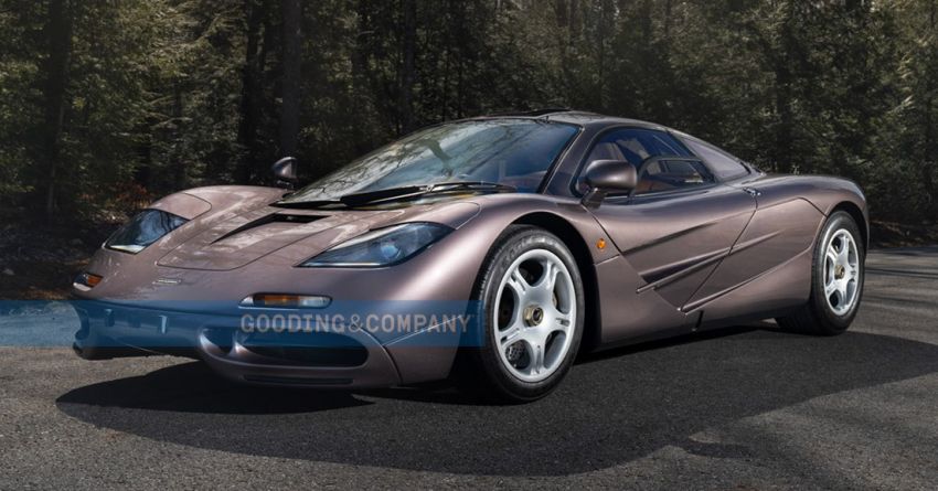 1995 McLaren F1 sold for a record USD20.465 million at Gooding & Company’s auction – 387 km from new 1331106