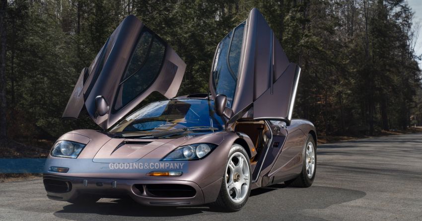 1995 McLaren F1 sold for a record USD20.465 million at Gooding & Company’s auction – 387 km from new 1331107